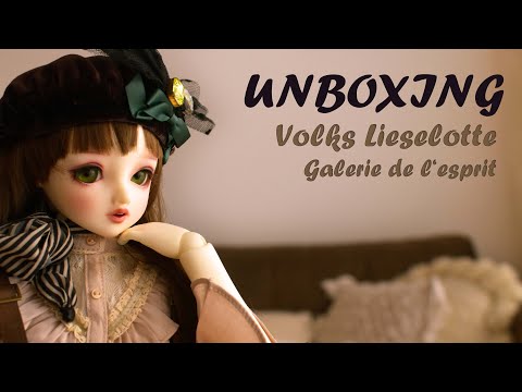 BJD Unboxing ~ Volks Superdollfie Lieselotte Galerie de l'esprit 2021/22