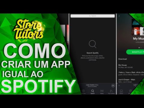 Como criar um APP igual ao SPOTIFY ‹ 2018 ›