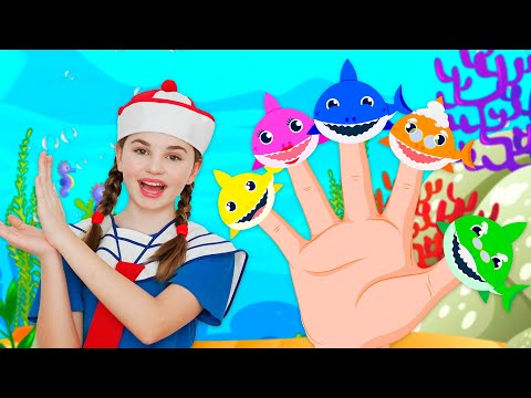 Baby Shark Finger Family | Doo Doo Doo | Children's Songs and Nursery Rhymes