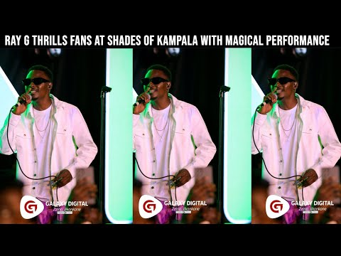 Ray G thrills fans with magical performance at Shades of Kampala