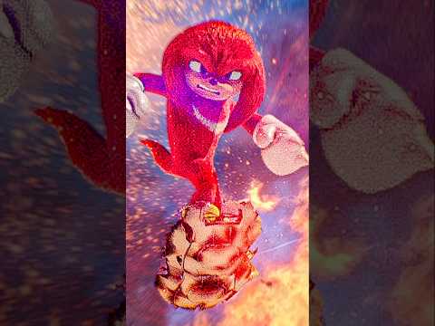 Knuckles Hunts Sonic On A Snowboard!