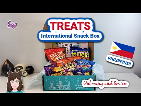 Philippines TRY TREATS International Subscription Box Unboxing & Taste Test