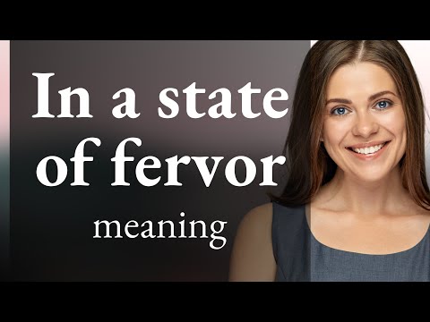 Unveiling the Heat: Understanding "In a State of Fervor"