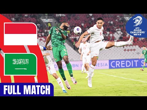 Indonesia vs. Saudi Arabia | Full Match | AFC Asian Qualifiers™ Road to 26