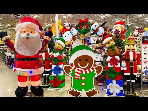 NEW LOWE'S CHRISTMAS WALKTHROUGH 2024 | Best Christmas Tree