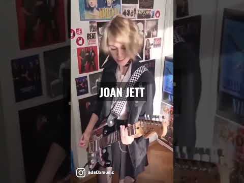 Joan Jett 🤘 full vid on my Instagram 💥 #shorts #guitar