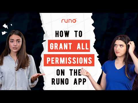 How to approve permissions | Mobile App | Runo