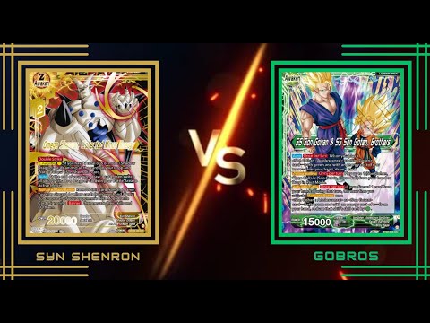 Syn Shenron vs GoBros: Hello Guppy 🐟: Set 22 DBS Locals