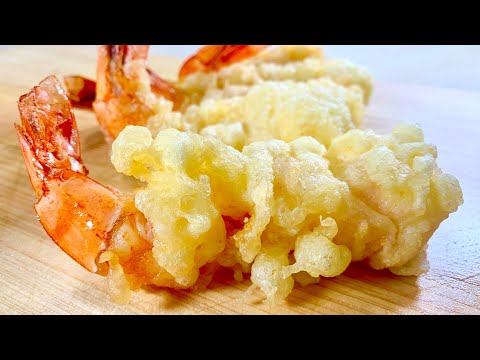 Exquisite shrimp tempura 🍤🤤💛 [Japanese cuisine]