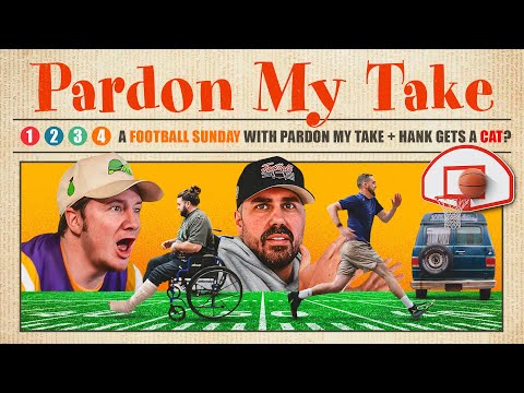 A Football Sunday With Pardon My Take + Hank Gets A Cat? PMT Doc Episode 4