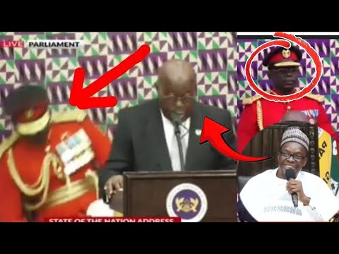 BREAKING NEW!! Prez Akoffu Addo's bodyguard sadly collapsed ON LIVE TV nearly died 😢