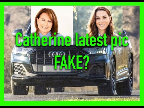 LATEST PIC FAKE? CATHERINE PRINCESS of WALES & alleged pap photo