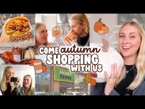 AUTUMN shop with us VLOG! 🍂 Homesense, B&M, Home Bargains & more!