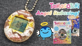 Unboxing the new TAMAGOTCHI GEN 3 ANGEL virtual pet + shell comparison with the Angelgotchi 😇💖