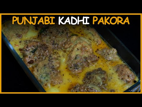 Kadhi Pakora Recipe | Punjabi Pakora Kadhi