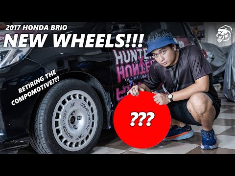 HONDA BRIO RS: GETS NEW WHEELS FROM @yansansenpai  (GARASI57) !!!!!