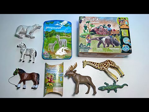 New Playmobil Animal Toys - Anteater, Horse, Polar Bear, Alpaca, Orang Utan, Chimpanzee, Dolphin