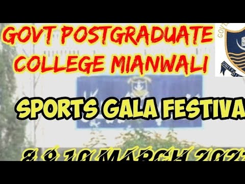 Sports Gala Govt College Mianwali