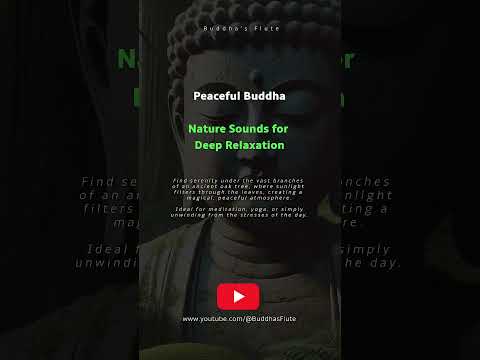 Peaceful Buddha | Nature Sounds for Deep Relaxation