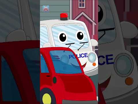 Police Car Finger Family #fingerfamily #cars #policeartoon #kids