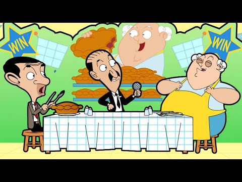 Who Can Eat the Most Pies! | Mr Bean Animated Season 2 | Funny Clips | Mr Bean