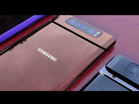 Samsung Galaxy A80 with 48MP pop up rotating camera | pop-up rotating camera design