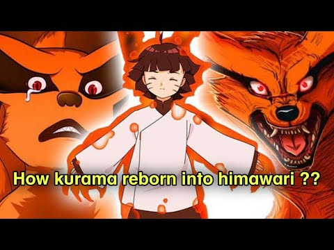 How Did Himawari Inherit Kurama’s Chakra? #viral #videos #naruto #himawari