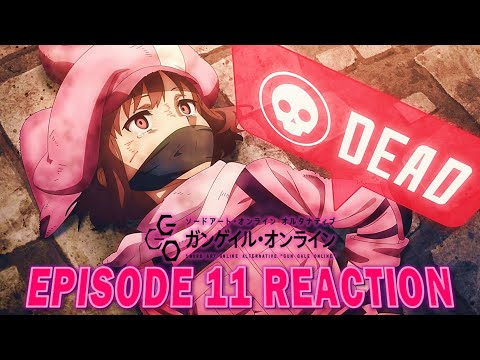 Sword Art Online Alternative Gun Gale Online Season 2 Episode 11 REACTION [SAO ガンゲイル・オンライン 2期 第11話]