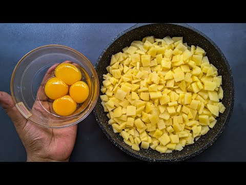 Eggs with Potatoes & Forget about McDonalds! Healthy Breakfast Ideas. Cheap & Tasty recipe.