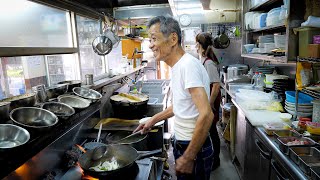 常連が殺到する大衆町中華職人の耳でも旨いリズミカルな鍋さばき丨Egg Fried Rice - Wok Skills in Japan