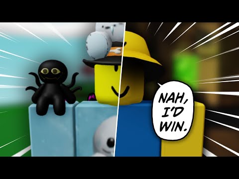 YouTubers React To Getting "Nah I'd Win" (Part 1) | Roblox Slap Battles