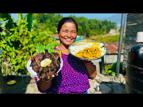 Mula ra pidaluko sathama haas(Duck) polera khanuko mazza xuttai x😀#siruthapamagar#villagelife#vlog