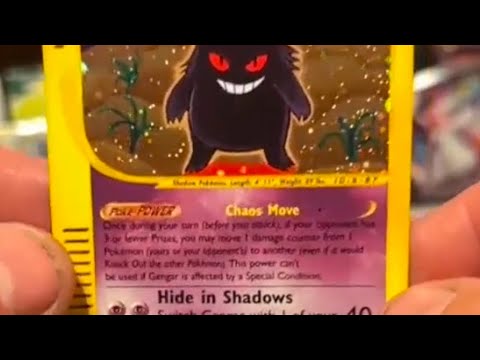 Absolutely 🔥 Pokemon Skyridge Holo show clips Marbleking79 on Whatnot Gengar Charizard Bangers