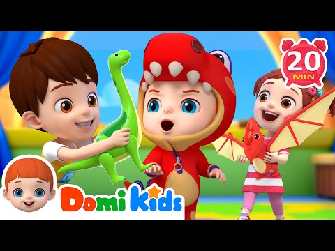 Dinosaur Dance Song & More | Dinosaur Fun & Kids Songs | Domi Kids