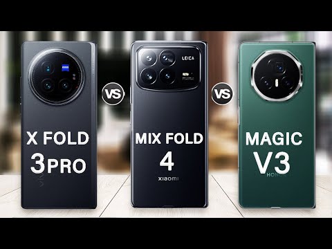 Xiaomi Mix Fold 4 Vs Honor Magic V3 Vs vivo X Fold3 Pro | Mix Fold 4 Specs Review