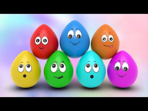 Surprise Eggs Kids Songs | Colorful Eggs | Kids Songs and Nursery Rhymes