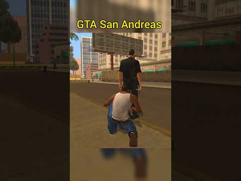 CJ NIGHTMARE FOR THE POLICE GTA SAN ANDREAS #gtasanandreas #shorts