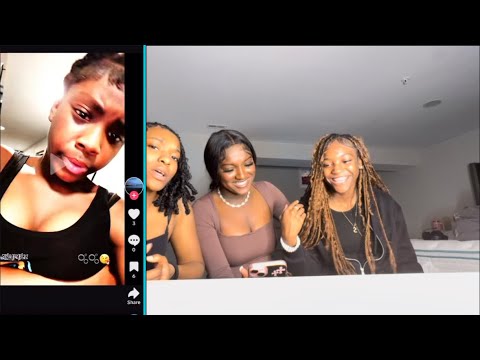 REACTING TO MY SUBSCRIBERS TIKTOK *THIS GIRL RIGHT HERE IS TO GROWNN