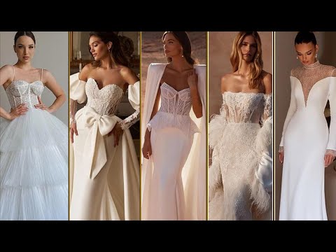 100+ Gorgeous Weding Dress Styles| Mermaids, Ball Gowns, A-line, Sheath, and Romantic Lace Dresses.