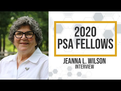 2020 PSA Fellow Interview: Jeanna L. Wilson, PhD