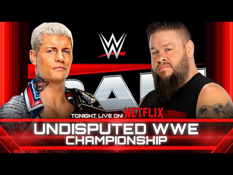 WWE 2K24 | Cody Rhodes VS Kevin Owens - Undisputed WWE Championship | Raw