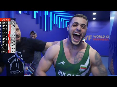 Karlos Nasar Snatches a 183kg World Record! - 2024 World Championships