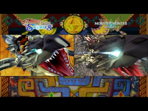 【MHST1＆2】オトモン絆技比較集 (DLC4体分)