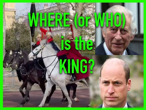 WHERE IS THE KING? MYSTERY OF THE KING'S WHITE HORSE & BLACK FLAG.