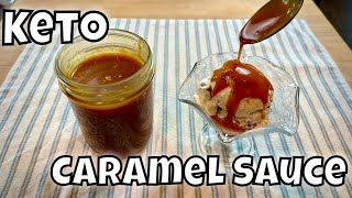 Keto Caramel Sauce - Only .1g Net Carbs per Tablespoon