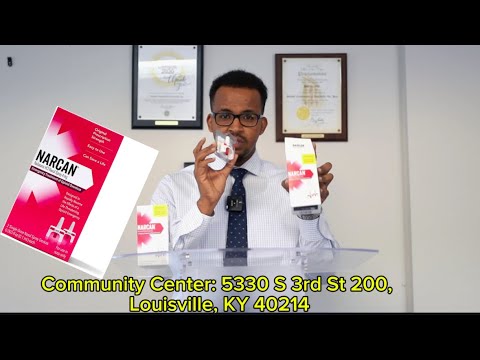 How to Use Narcan (naloxone) Nasal Spray- Somali language