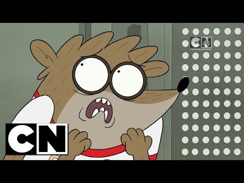 Regular Show | Stuck In Elevator (Clip 1) | Cartoon Network