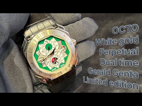 Gerald Genta Octo Perpetual Calendar Dual Time Limited Edition