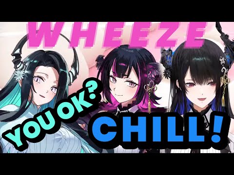 Guys! You should listen to Nerissa's sister wheeze!! 🤣