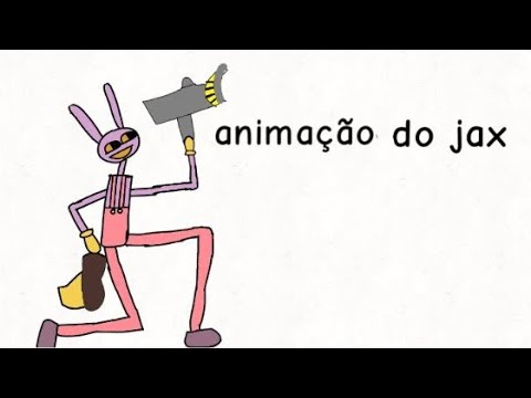 animação do jax do digital circus